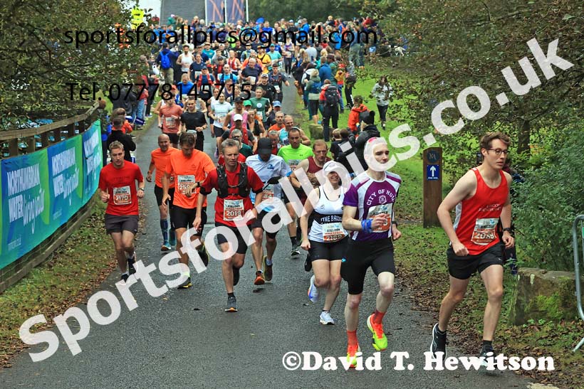 The 2024 Kielder Marathon, 2024 Kielder Marathon and Half Marathon.   Photo: David T. Hewitson/Sports for All Pics